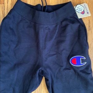 Black Champion Sweatpants